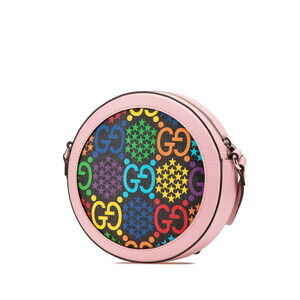 Gucci Psychedelic Shoulder Pink Bag Multicolor Leather GG Crossbody